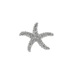 Diamond Starfish Pin/Pendent